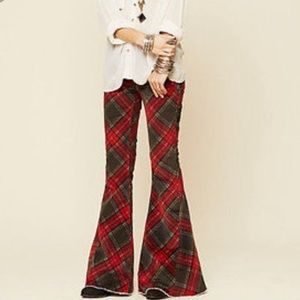 Free People Bellbottom Corduroy Pants